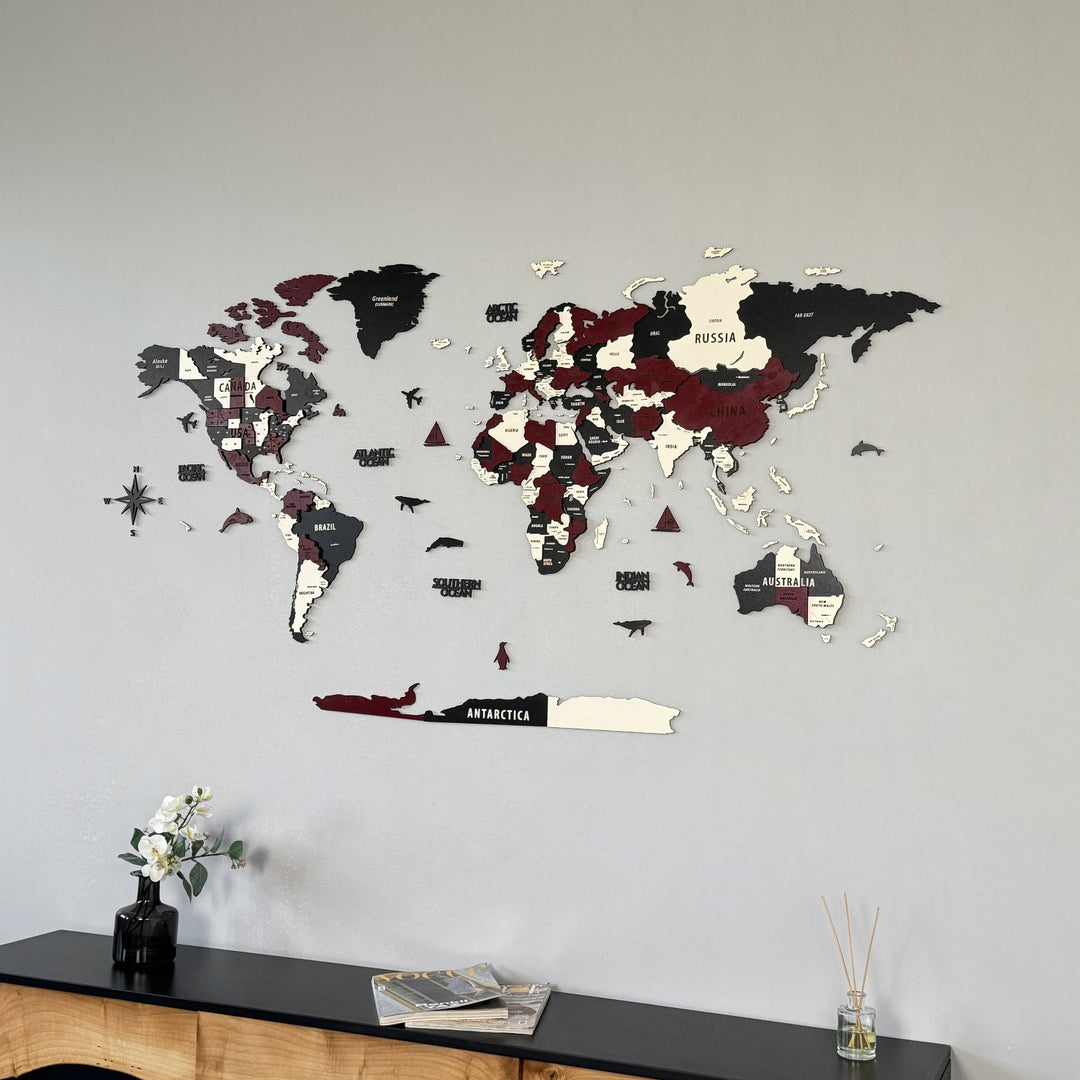 ev-icin-3d-ahsap-dunya-haritasi-bordo-krem-siyah-tonlar-estetik-duvar-dekoru-colorfullworldstr