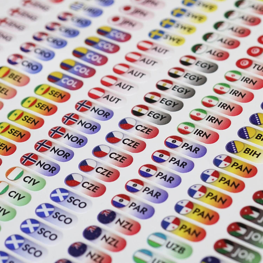 2026 Dünya Kupası Fikstür Haritası - Sticker Takip Sistemli Tasarım
