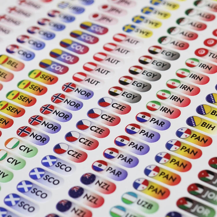 2026 Dünya Kupası Fikstür Haritası - Sticker Takip Sistemli Tasarım