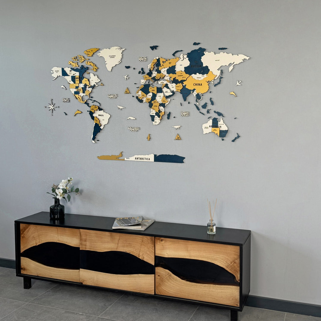 ahsap-3d-dunya-haritasi-cok-katmanli-hardal-yesil-fume-tonlar-sanat-ve-dekor-colorfullworldstr