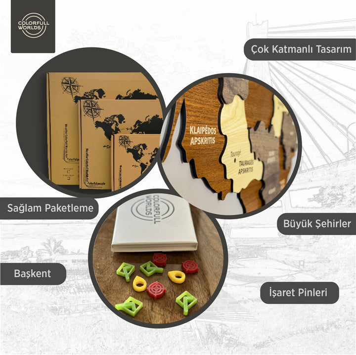 litvanya-ahsap-duvar-haritasi-ahsap-duvar-dekoru-3d-ve-cok-renkli-cok-katmanli-detayli-ahsap-harita-colorfullworldstr