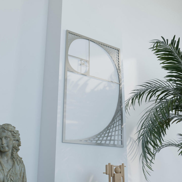 altin-oran-fibonacci-spirali-gumus-metal-tablo-modern-duvar-dekoru-colorfullworldstr