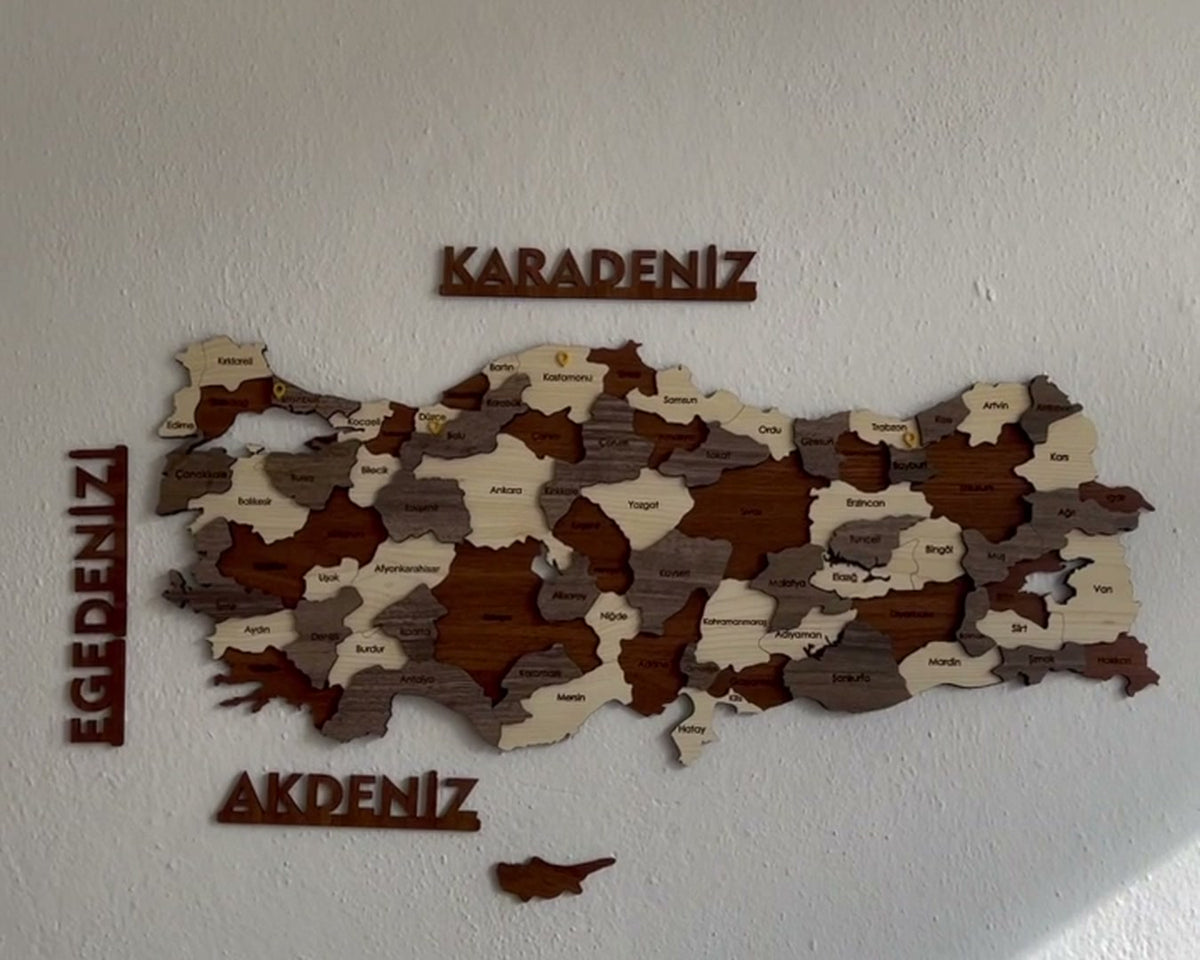 Türkiye, Katman Katman Duvarınızda