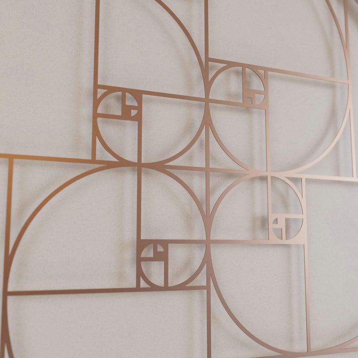 fibonacci-dizisi-bakir-metal-dekoratif-tablo-duvar-dekoru-modern-tasarım-colorfullworldstr
