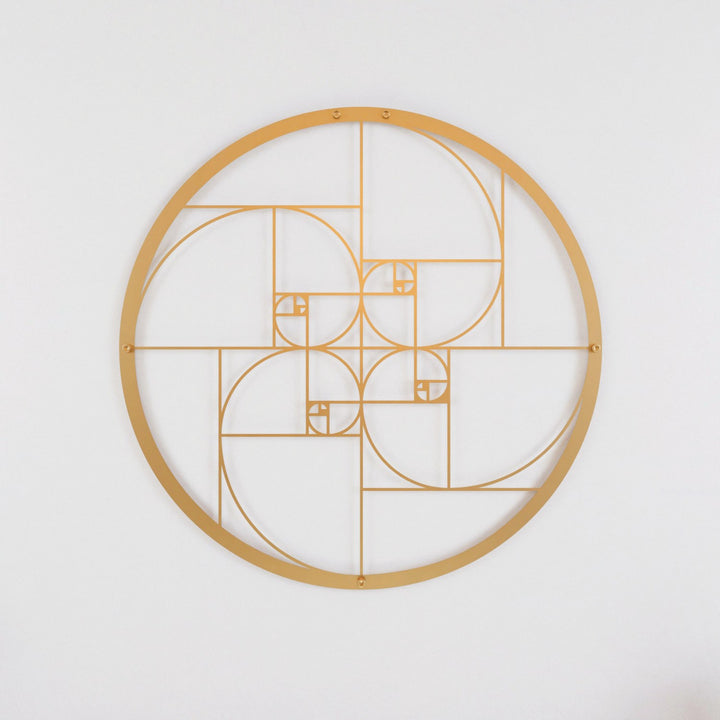 fibonacci-dizisi-altin-metal-tablo-modern-geometrik-duvar-dekoru-colorfullworldstr