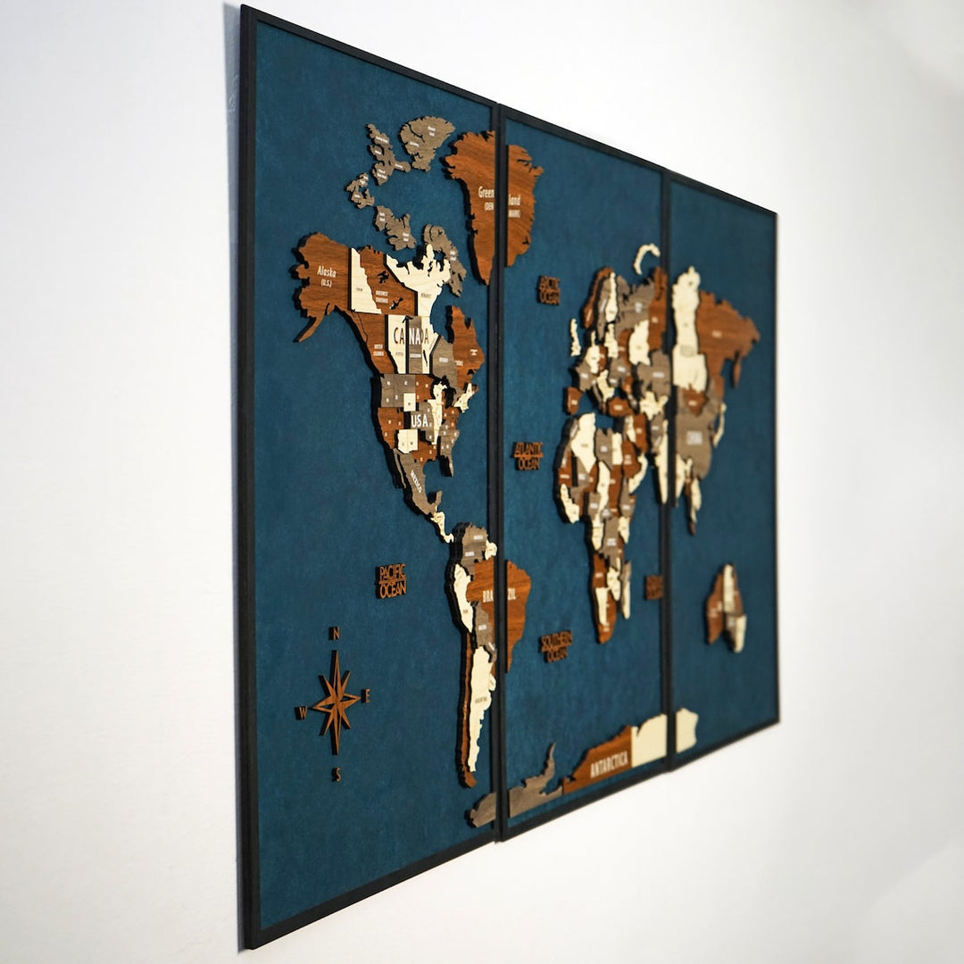 wooden-world-map-decor-as-unique-conversation-piece-in-home