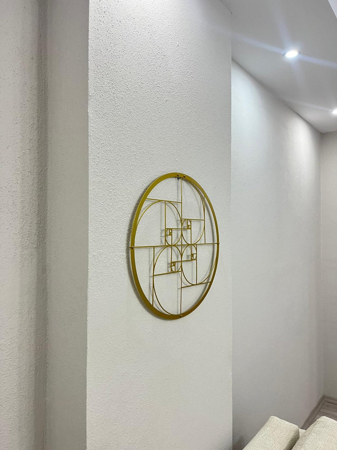 Fibonacci Dizisi Altın Oran Metal Tablo - Modern Duvar Dekoru - @salishomeblog paylaşımı