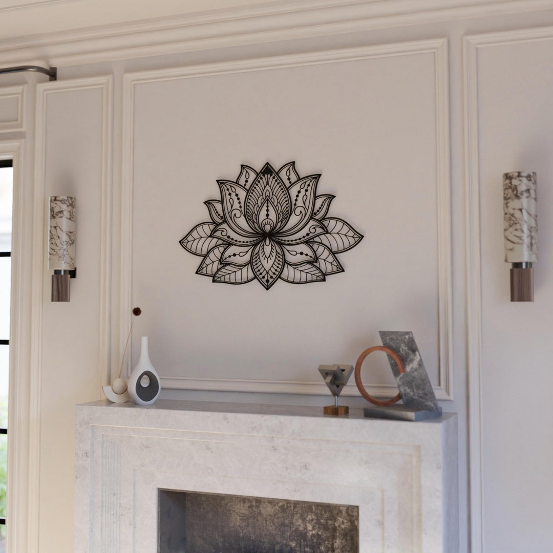 mandala-lotus-siyah-metal-duvar-tablosu-dekoratif-tablo-ev-dekorasyon-colorfullworldstr