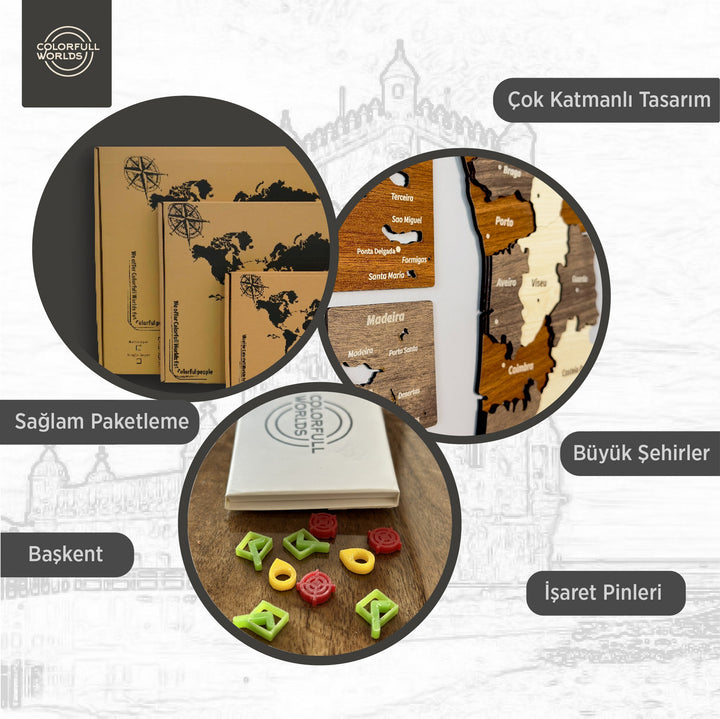 portekiz-ahsap-duvar-haritasi-ahsap-duvar-dekoru-3d-ve-cok-renkli-çok-katmanli-detayli-ahsap-harita-colorfullworldstr