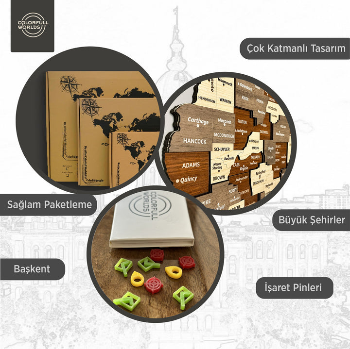 illinois-ahsap-duvar-haritasi-ahsap-duvar-dekoru-3d-ve-cok-renkli-cevre-dostu-malzemeden-uretilmis-colorfullworldstr