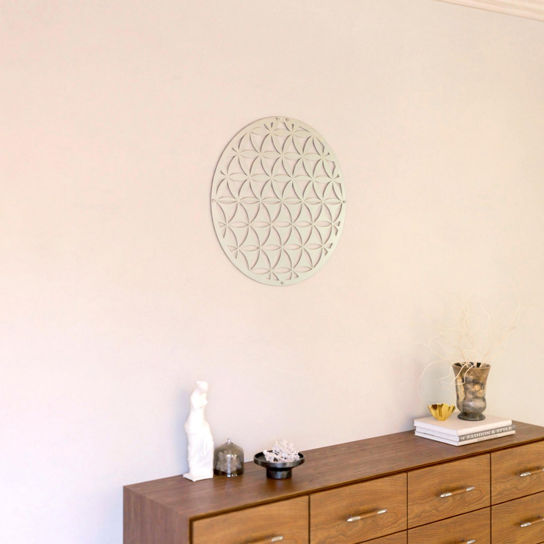 yasam-cicegi-gumus-metal-duvar-tablosu-modern-geometrik-tasarım-colorfullworldstr