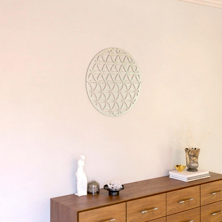 yasam-cicegi-gumus-metal-duvar-tablosu-modern-geometrik-tasarım-colorfullworldstr