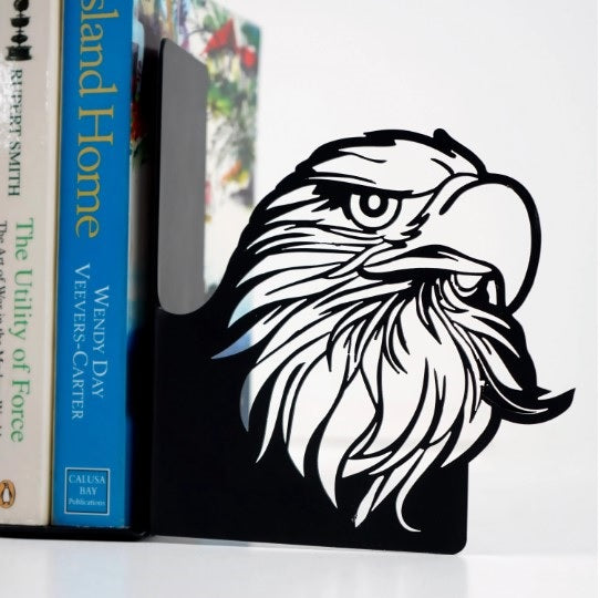 Kartal ve "We the People" Temalı Metal Kitap Tutucu & Bookend