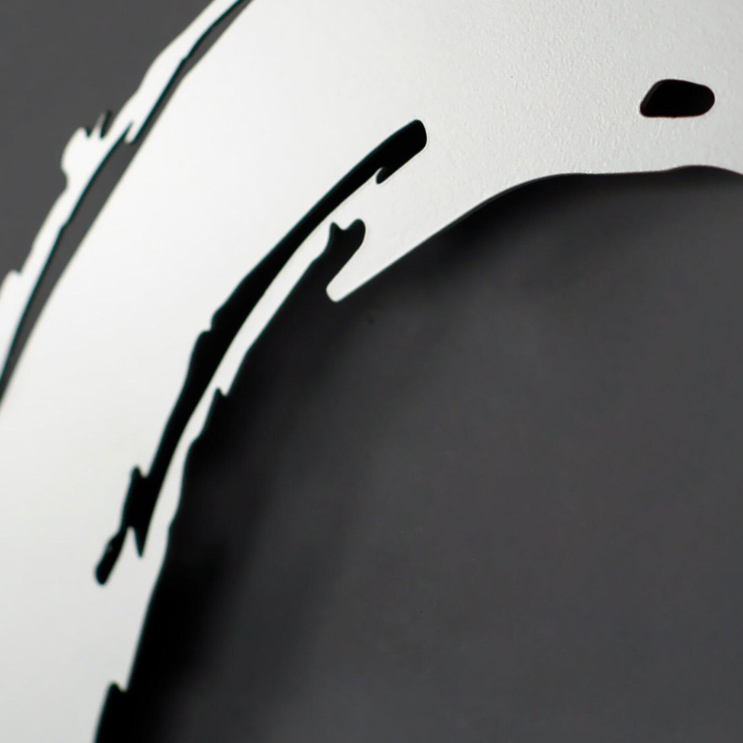 Kız ve Kedi Dekoratif Metal Duvar Tablosu - Metal Dekor